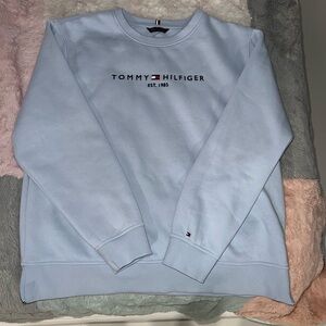 Tommy Hilfiger Women’s Light Blue Sweatshirt